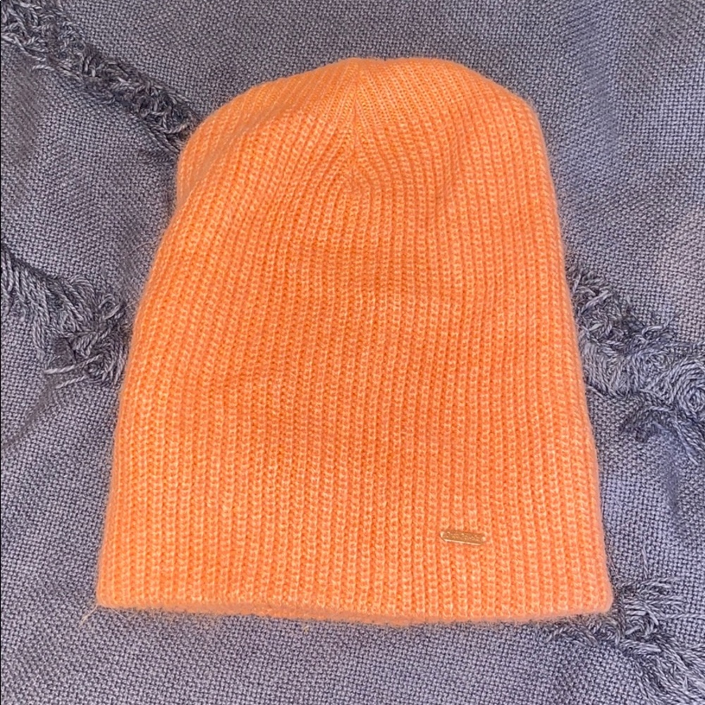 Free people coral beanie